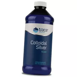 Коллоидное Серебро, Colloidal Silver 30, Trace Minerals  475мл (72474003)