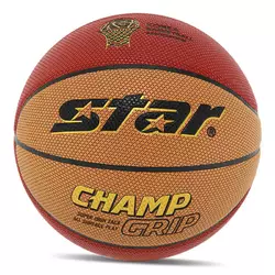 Мяч баскетбольный Champ Grip BB4277C   №7 Оранжево-коричневый (57623080)