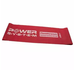 Эспандер ленточный Flat Stretch Band Power System    Красный (56227045)