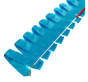 Лента для гимнастики с палочкой C-3248   6,3м Синий (60506015)