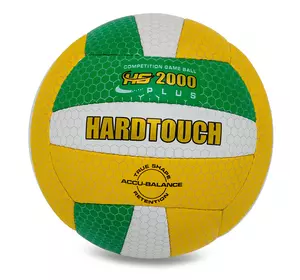 Мяч волейбольный LG-5416 Hard Touch  №5 Зелено-желто-белый (57452007)