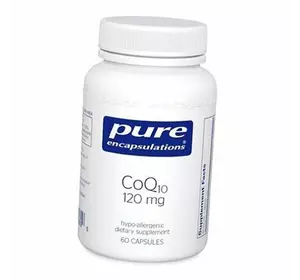 Коензим Q10, CoQ10 120, Pure Encapsulations  60капс (70361013)