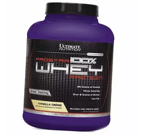 Сывороточный протеин, ProStar Whey, Ultimate Nutrition  2390г Ваниль (29090004)