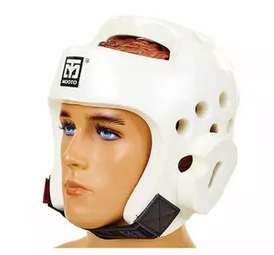 Шлем для тхэквондо BO-5094 No branding  L Белый (37429012)