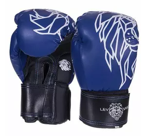 Перчатки боксерские LV-4280 Lev Sport  12oz Синий (37423005)