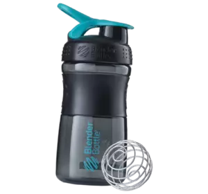 Шейкер SportMixer Blender Bottle  590мл Черно-бирюзовый (09234003)