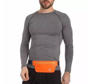 Ремень-сумка спортивная для бега и велопрогулки GA-6334    Оранжевый (39508036)
