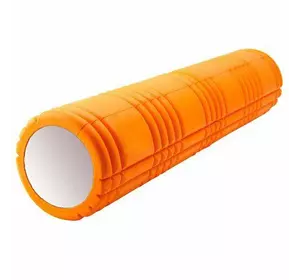 Роллер для йоги и пилатеса 3D FI-4941 FDSO   61см Оранжевый (33508030)