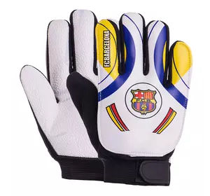 Перчатки вратарские юниорские Barcelona FB-0028-03 FDSO  5 Черно-желтый (57508119)