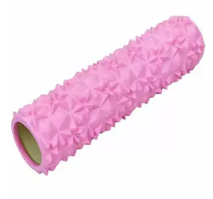 Роллер для йоги и пилатеса FI-0458 FDSO   45см Розовый (33508017)