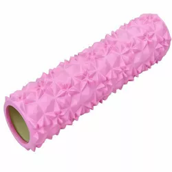 Роллер для йоги и пилатеса FI-0458 FDSO   45см Розовый (33508017)