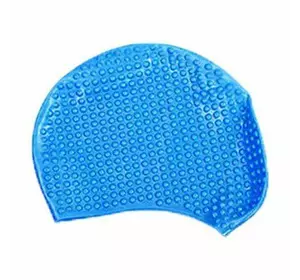 Шапочка для плавания на длинные волосы PL-5967 Bable    Голубой (60430002)