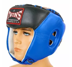 Шлем боксерский открытый HGL-8T Twins  L Сине-черный (37426015)