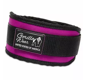 Пояс женский Lifting Belt Gorilla Wear  M Черно-фиолетовый (34369001)