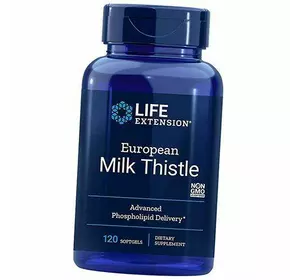 Экстракт из расторопши, European Milk Thistle, Life Extension  120гелкапс (71346008)