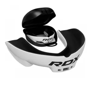 Капа боксерская RDX Gel 3D Pro RDX Inc  Один размер Бело-черный (37260087)