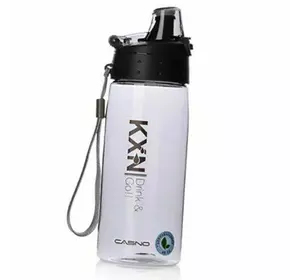 Бутылка для воды KXN-1179   580мл Серый (09481013)