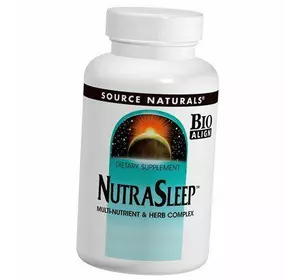 Комплекс для здорового сна, Nutra Sleep, Source Naturals  100таб (71355020)