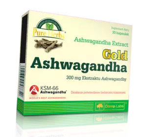 Экстракт Ашваганды, Gold Ashwagandha 300, Olimp Nutrition  30капс (71283006)