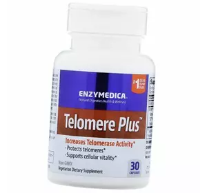 Защита Теломер, Telomere Plus, Enzymedica  30капс (71466003)