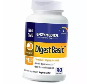 Формула основных ферментов, Digest Basic, Enzymedica  90капс (69466003)