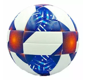 Мяч футбольный FB-0080 No branding  №5 Красно-синий (57429172)