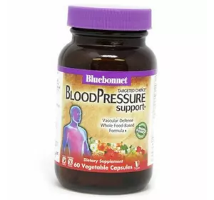Комплекс для нормализации кровяного давления, Blood Pressure Support, Bluebonnet Nutrition  60вегкапс (71367069)