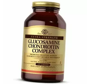 Глюкозамин Хондроитин Комплекс, Glucosamine Chondroitin Complex, Solgar  225таб (03313006)