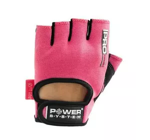 Перчатки для фитнеса женские Pro Grip PS-2250 Power System  S Розовый (07227045)
