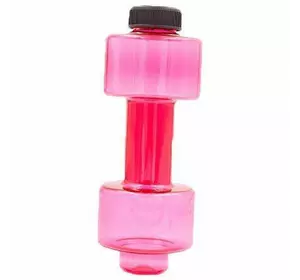 Бутылка для воды Гантель FI-7153   500мл Розовый (09429015)