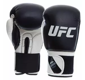 Перчатки боксерские PRO Compact UHK-75004 UFC  S/M Бело-черный (37512001)