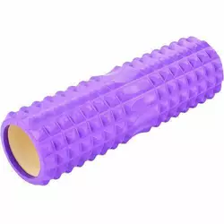 Роллер для йоги и пилатеса Spin Roller FI-6674    45см Фиолетовый (33508022)