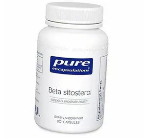 Бета-ситостерол, Beta-Sitosterol, Pure Encapsulations  90капс (72361007)