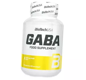 ГАМК, Гамма-аминомасляная кислота, GABA, BioTech (USA)  60капс (72084005)
