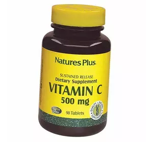 Витамин С, Vitamin C 500, Nature's Plus  90таб (36375068)