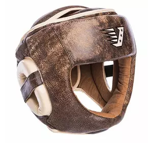 Шлем боксерский с полной защитой VL-2217 Velo  M Коричневый (37241044)