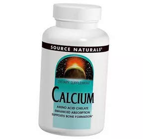 Хелат Кальция, Calcium, Source Naturals  250таб (36355050)