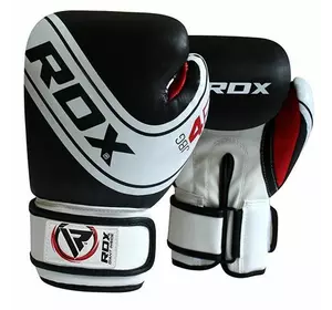 Детские боксерские перчатки RDX RDX Inc  6oz Черно-белый (37260049)