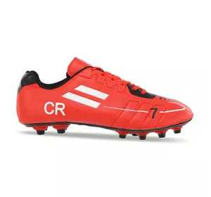 Бутсы футбольная обувь H8002-1 CR7 Yuke  40 Красно-черный (57557040)