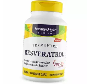 Транс Ресвератрол, Resveratrol 300, Healthy Origins  60вегкапс (70354001)