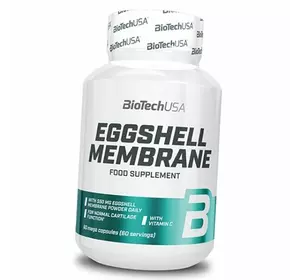 Яичная скорлупа с Витамином С, Eggshell Membrane, BioTech (USA)  60капс (03084010)