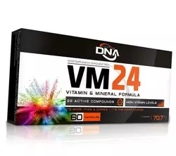 Витаминно-минеральный комплекс, VM24, DNA  60капс (36285001)