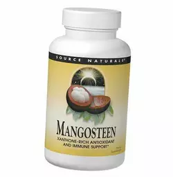 Экстракт мангостина из фруктов, Mangosteen, Source Naturals  60таб (71355005)