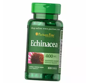 Эхинацея, Echinacea 400, Puritan's Pride  100капс (71367078)