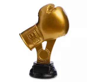 Статуэтка наградная Боксерская перчатка C-1258     Золотой-черный (33429071)