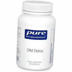 Поддержка детоксикации печени и метаболизма гормонов, DIM Detox, Pure Encapsulations  60капс (72361025)