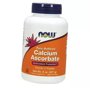 Аскорбат Кальция, Витамин С, Calcium Ascorbate Powder, Now Foods  227г (36128206)