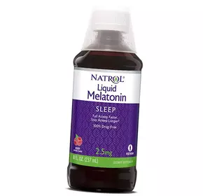 Жидкий Мелатонин, Liquid Melatonin, Natrol  237мл Ягоды (72358031)