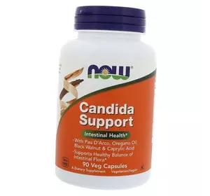 Противокандидное Средство, Candida Support, Now Foods  90вегкапс (71128126)
