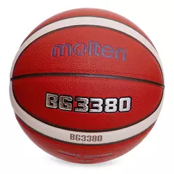Мяч баскетбольный Composite Leather B6G3380   №6 Оранжевый (57483057)